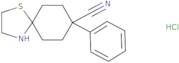 8-Phenyl-1-thia-4-azaspiro[4.5]decane-8-carbonitrile hydrochloride