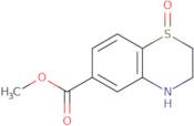 3,​4-Ddihydro-2H-​1,​4-​benzothiazine-​6-​carboxylic acid methyl ester 1-​oxide