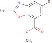 Methyl 5-bromo-2-methyl-1,3-benzoxazole-7-carboxylate