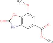 Methyl 7-methoxy-2-oxo-2,3-dihydro-1,3-benzoxazole-5-carboxylate