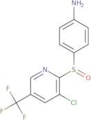 4-{[3-Chloro-5-(trifluoromethyl)-2-pyridinyl]-sulfinyl}aniline