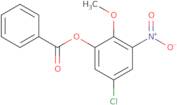 5-Chloro-2-methoxy-3-nitrophenyl benzoate