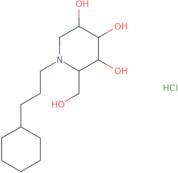 N-Cyclohexylpropyl deoxynojirimycin, hydrochloride