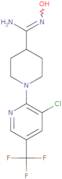 1-[3-Chloro-5-(trifluoromethyl)-2-pyridinyl]-N'-hydroxy-4-piperidinecarboximidamide