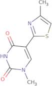 1-Methyl-5-(4-methyl-1,3-thiazol-2-yl)-1,2,3,4-tetrahydropyrimidine-2,4-dione