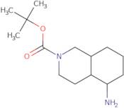 tert-Butyl 5-amino-decahydroisoquinoline-2-carboxylate