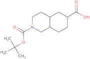 2-[(tert-Butoxy)carbonyl]-decahydroisoquinoline-6-carboxylic acid