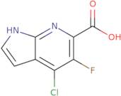 4-Chloro-5-fluoro-1H-pyrrolo[2,3-b]pyridine-6-carboxylic acid