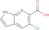 5-Chloro-1h-pyrrolo[2,3-b]pyridine-6-carboxylic acid
