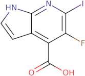 5-Fluoro-6-iodo-1H-pyrrolo[2,3-b]pyridine-4-carboxylic acid