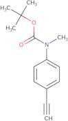 N-(4-Ethynylphenyl)-N-methyl-carbamic acid tert-butyl ester