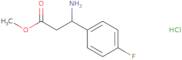 Methyl (S)-3-amino-3-(4-fluorophenyl)propanoate hydrochloride