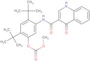 N-[5-(Methoxycarbonyloxy)-2,4-di(tert-butyl)phenyl]-4-oxo-1H-quinoline-3-carboxamide