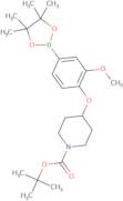 4-(1-BOC-piperidin-4-yloxy)-3-methoxyphenylboronic acid, pinacol ester