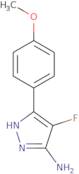 4-Fluoro-3-(4-methoxyphenyl)-1H-pyrazol-5-amine