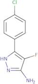 3-(4-Chlorophenyl)-4-fluoro-1H-pyrazol-5-amine