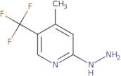 2-Hydrazinyl-4-methyl-5-(trifluoromethyl)pyridine