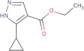 Ethyl 3-cyclopropylpyrazole-4-carboxylate