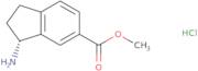 (R)-Methyl 3-amino-2,3-dihydro-1H-indene-5-carboxylate hydrochloride ee