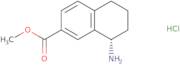 (S)-methyl 8-amino-5,6,7,8-tetrahydronaphthalene-2-carboxylate hydrochloride