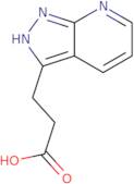 3-(1H-Pyrazolo[3,4-b]pyridin-3-yl)propanoic acid