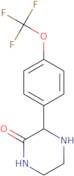3-[4-(Trifluoromethoxy)phenyl]piperazin-2-one