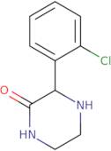 3-(2-Chlorophenyl)piperazin-2-one