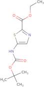 Ethyl 5-{[(tert-butoxy)carbonyl]amino}-1,3-thiazole-2-carboxylate