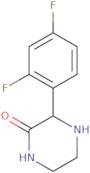 3-(2,4-Difluorophenyl)piperazin-2-one