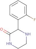 3-(2-Fluorophenyl)piperazin-2-one