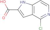 4-Chloro-1H-pyrrolo3,2-cpyridine-2-carboxylic Acid