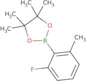 2-(2-Fluoro-6-methylphenyl)-4,4,5,5-tetramethyl-1,3,2-dioxaborolane