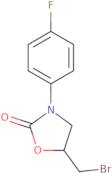 5-(Bromomethyl)-3-(4-fluorophenyl)-1,3-oxazolidin-2-one