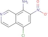 5-Chloro-7-nitroisoquinolin-8-amine