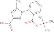 1-{2-[(tert-Butoxy)carbonyl]phenyl}-5-methyl-1H-pyrazole-3-carboxylic acid