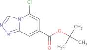 tert-Butyl 5-chloro-[1,2,4]triazolo[4,3-a]pyridine-7-carboxylate