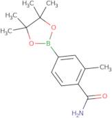 2-Methyl-4-(4,4,5,5-tetramethyl-1,3,2-dioxaborolan-2-yl)benzamide