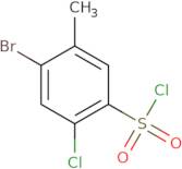 4-Bromo-2-chloro-5-methylbenzenesulfonyl chloride