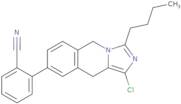 3-Butyl-1-chloro-5,10-dihydro-8-(2-cyanophenyl)imidazol-[1,5-b]isoquinoline