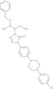 2-[(1S,2S)-1-Ethyl-2-(phenylmethoxy)propyl]-2,4-dihydro-4-[4-[4-(4-hydroxyphenyl)-1-piperazinyl]phenyl]-3H-1,2,4-triazol-3-one-d4