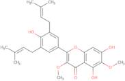 5,7,4'-Trihydroxy-3,6-dimethoxy-3',5'-diprenylflavone