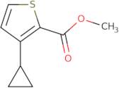 Methyl 3-cyclopropylthiophene-2-carboxylate