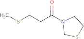 3-(Methylsulfanyl)-1-(1,3-thiazolidin-3-yl)propan-1-one