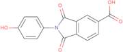 2-(4-Hydroxyphenyl)-1,3-dioxo-2,3-dihydro-1H-isoindole-5-carboxylic acid