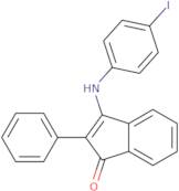 3-((4-iodophenyl)amino)-2-phenylinden-1-one