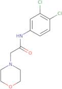 N-(3,4-Dichlorophenyl)-2-morpholin-4-ylacetamide