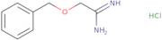 2-(Benzyloxy)ethanimidamide hydrochloride