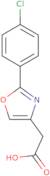 2-[2-(4-Chlorophenyl)-1,3-oxazol-4-yl]acetic acid