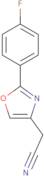 2-[2-(4-Fluorophenyl)-1,3-oxazol-4-yl]acetonitrile