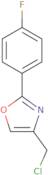 4-(chloromethyl)-2-(4-fluorophenyl)-1,3-oxazole